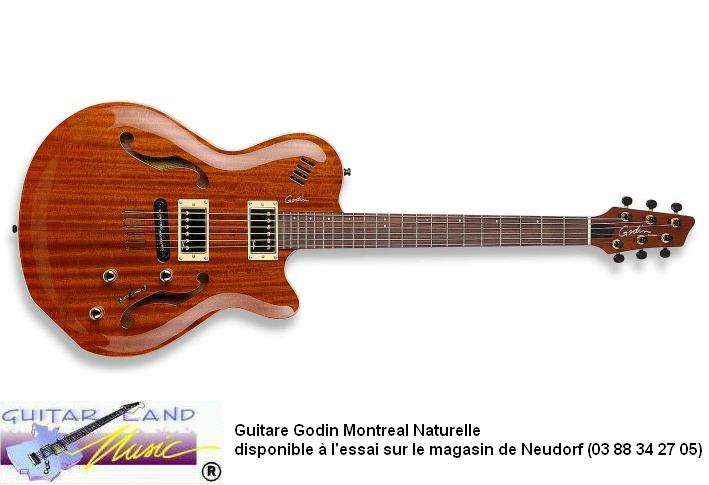 Guitare Godin Montreal Naturel
